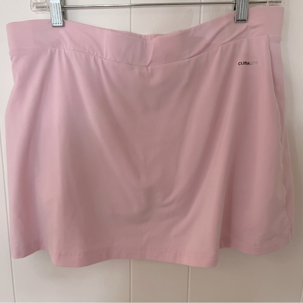 Women’s pink tennis skirt by adidas size medium